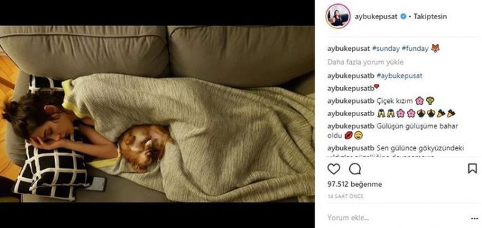 Ünlü isimlerin Instagram paylaşımları (19.03.2018)