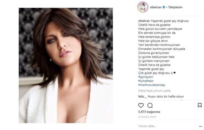 Ünlü isimlerin Instagram paylaşımları (19.03.2018)