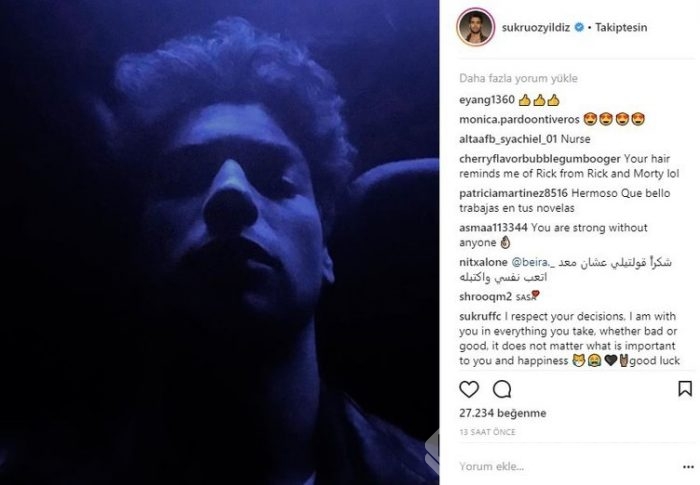 Ünlü isimlerin Instagram paylaşımları (19.03.2018)