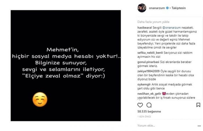 Ünlü isimlerin Instagram paylaşımları (19.03.2018)