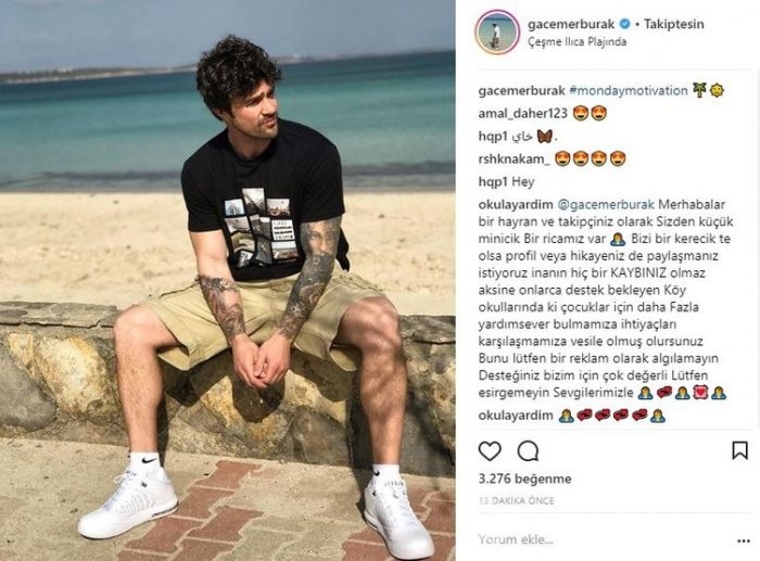 Ünlü isimlerin Instagram paylaşımları (19.03.2018)