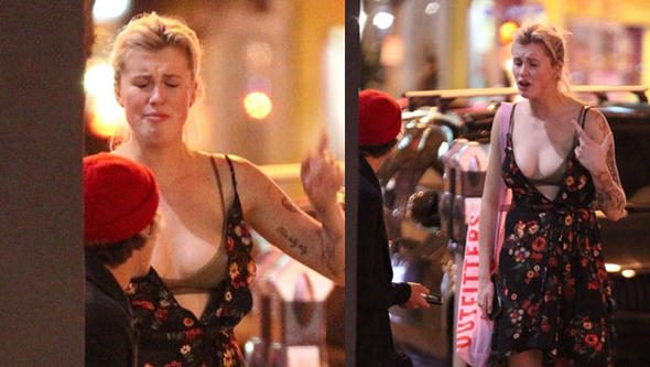 Gece olaylı bitti ünlü isim sokak ortasında kavga etti! 