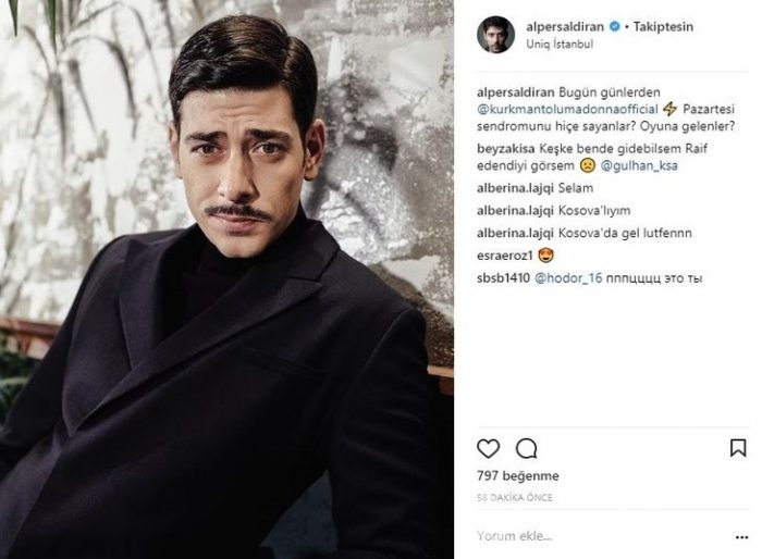 Ünlülerin olay İnstagram paylaşımları! (19.03.2018)