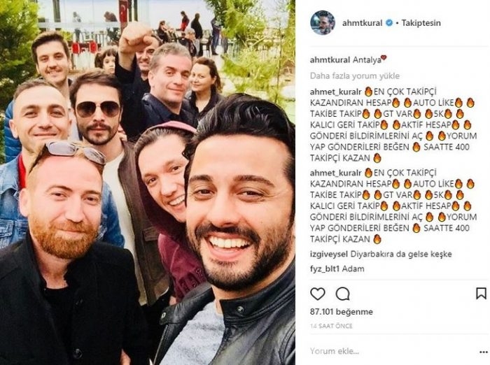 Ünlülerin olay İnstagram paylaşımları! (19.03.2018)