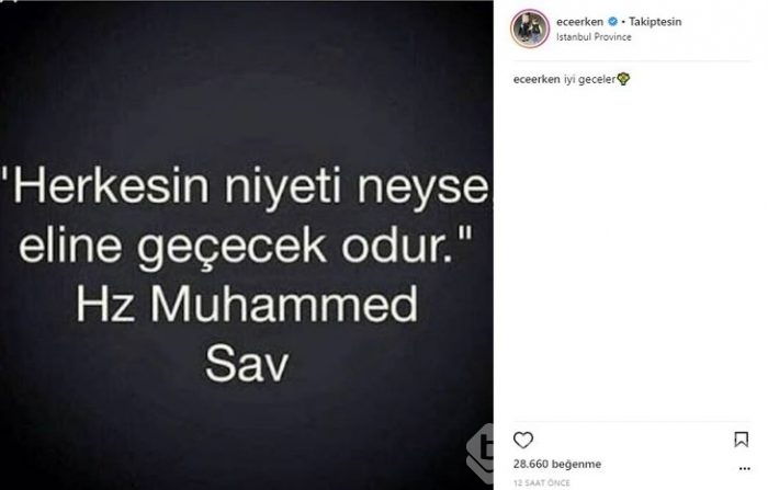 Ünlülerin olay İnstagram paylaşımları! (19.03.2018)
