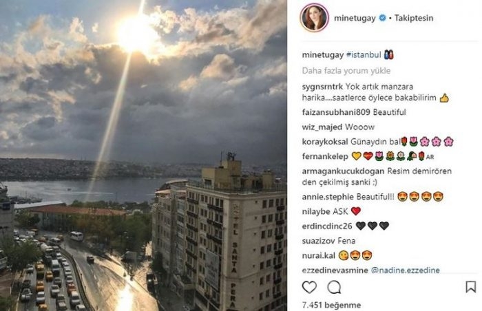 Ünlü isimlerin Instagram paylaşımları (20.03.2018)
