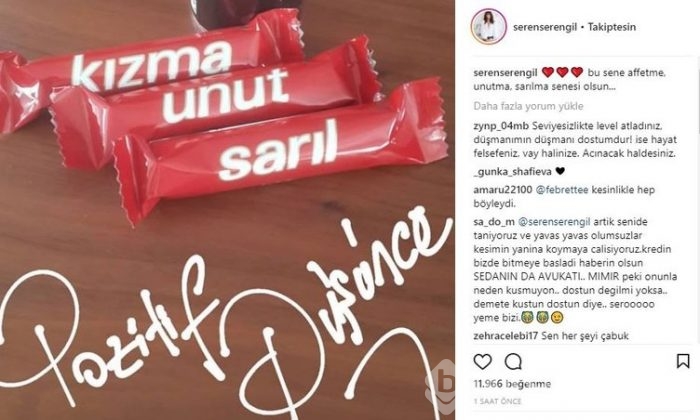 Ünlü isimlerin Instagram paylaşımları (20.03.2018)
