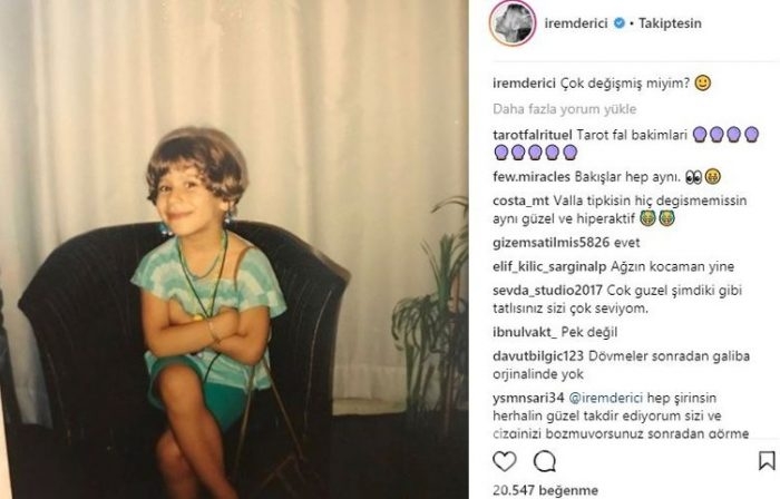 Ünlü isimlerin Instagram paylaşımları (20.03.2018)

