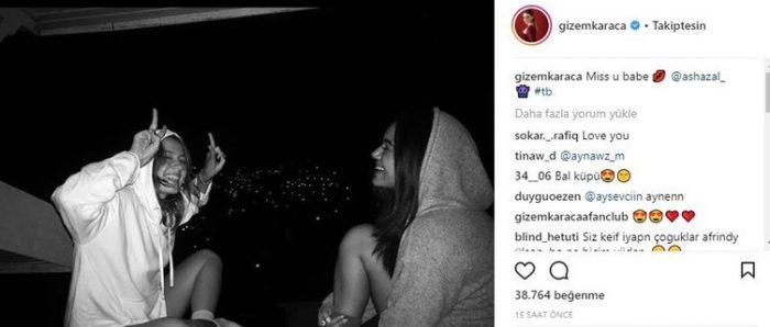 Ünlü isimlerin Instagram paylaşımları (20.03.2018)
