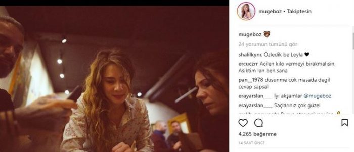 Ünlü isimlerin Instagram paylaşımları (20.03.2018)
