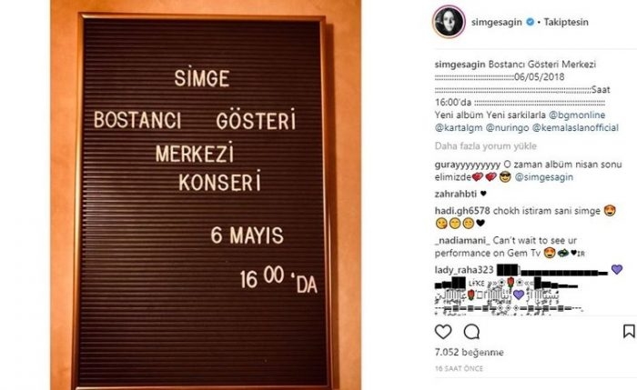 Ünlü isimlerin Instagram paylaşımları (20.03.2018)
