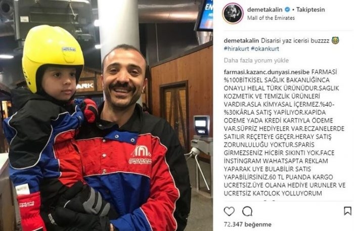 Ünlü isimlerin Instagram paylaşımları (20.03.2018)
