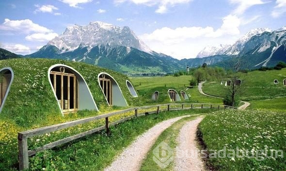 Sadece 3 günde villa yaptılar! 