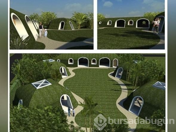 Sadece 3 günde villa yaptılar! 