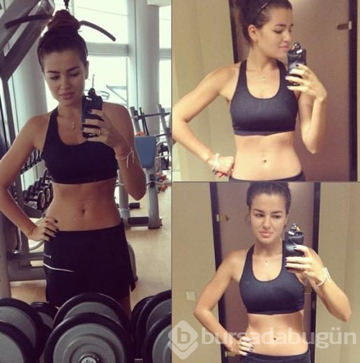 Spor salonunun güzelleri