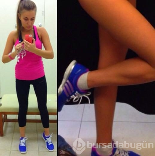 Spor salonunun güzelleri