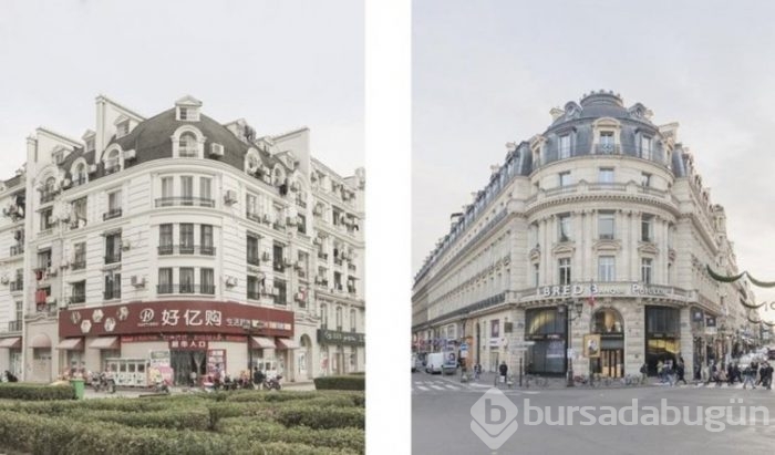 Çin, Paris'i birebir kopyaladı