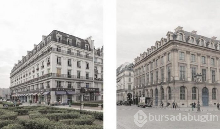 Çin, Paris'i birebir kopyaladı