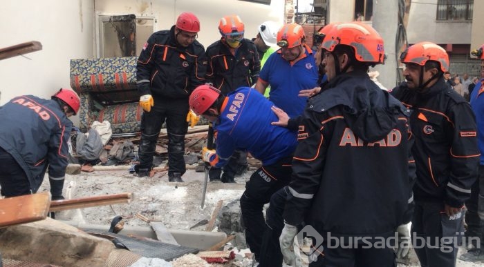 Bursa'da doğalgaz patlaması!	