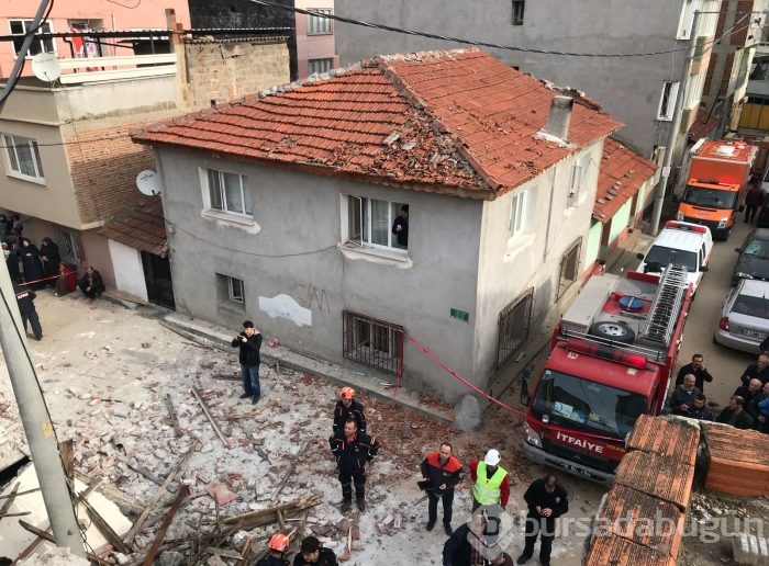 Bursa'da doğalgaz patlaması!	