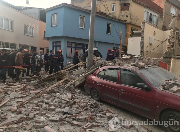Bursa'da doğalgaz patlaması!	