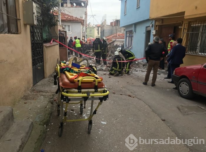 Bursa'da doğalgaz patlaması!	