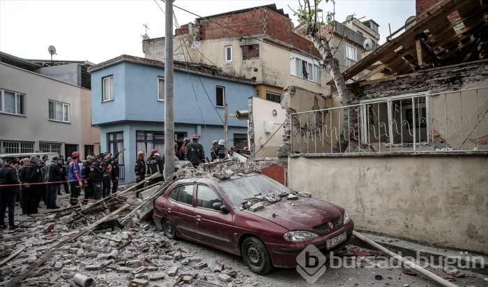 Bursa'da doğalgaz patlaması!	