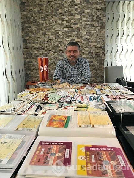 Yok böyle bilet koleksiyonu!

