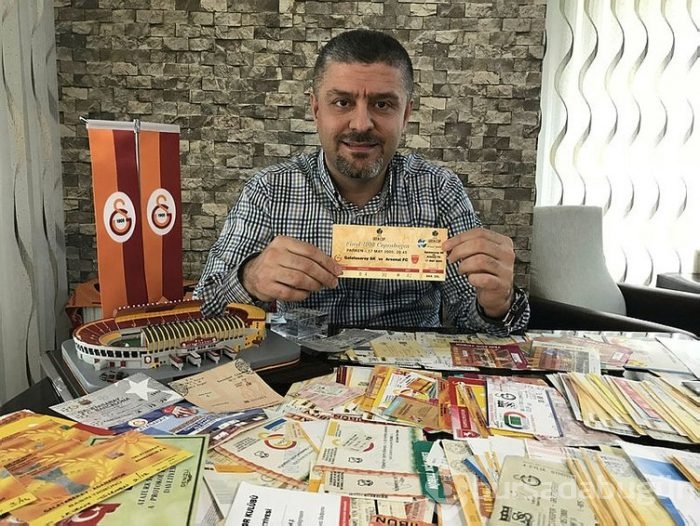 Yok böyle bilet koleksiyonu!
