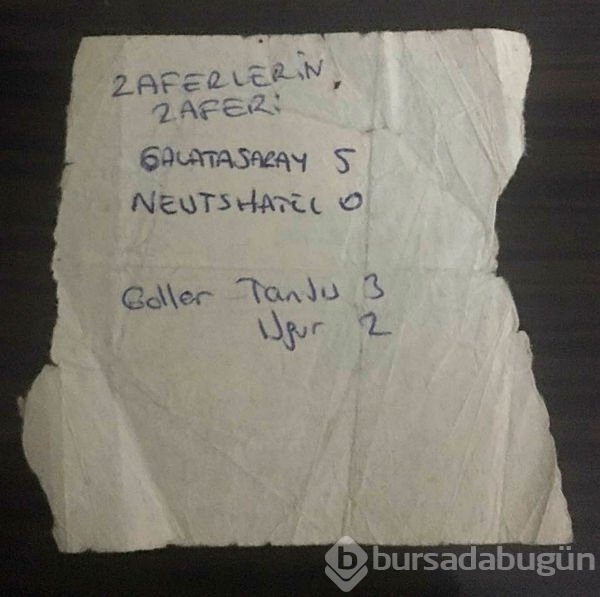 Yok böyle bilet koleksiyonu!

