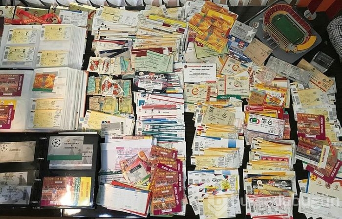 Yok böyle bilet koleksiyonu!
