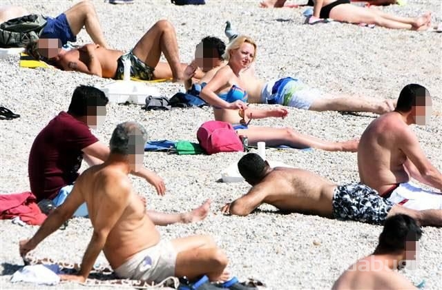 Gençlerden turistlere yakın markaj! 