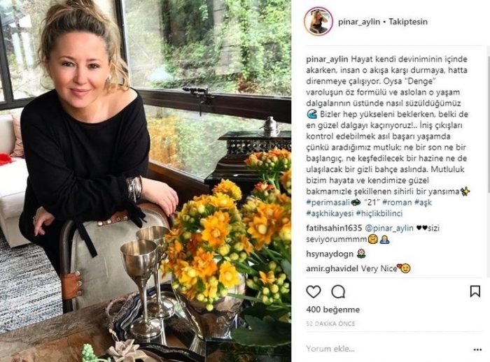 Ünlülerin Instagram paylaşımları (21.03.2018)
