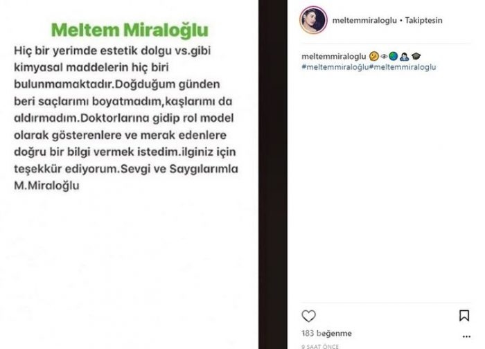 Ünlülerin Instagram paylaşımları (21.03.2018)
