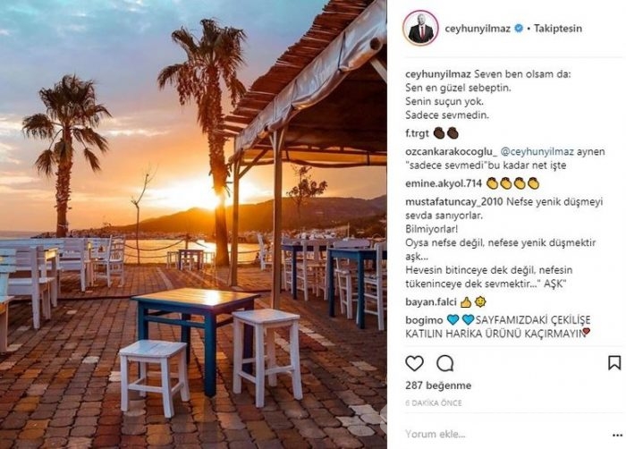 Ünlülerin Instagram paylaşımları (21.03.2018)
