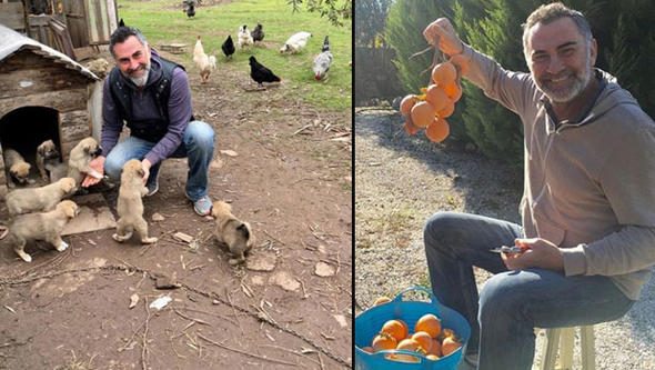 Eskiden villada yaşardı şimdi Ege'de bir köyde...