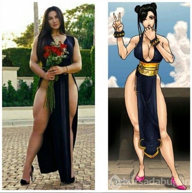 Instagram'ın 'Chun lİ'si Natascha Encinosa!