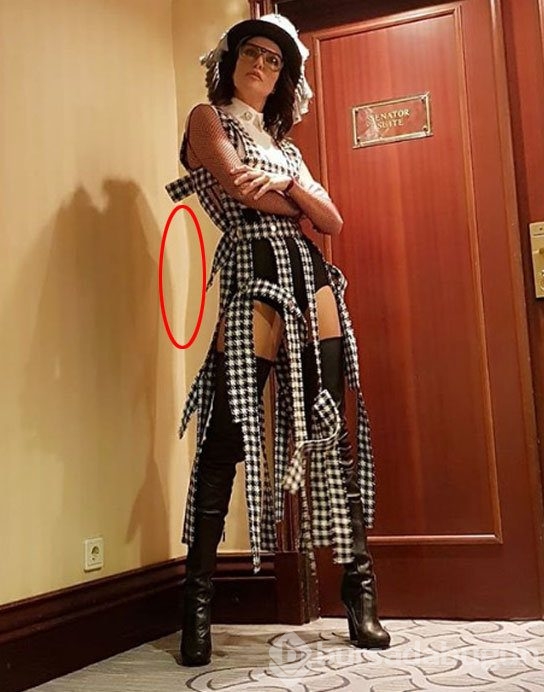 Photoshop ile yeri göğü yamulttular! 