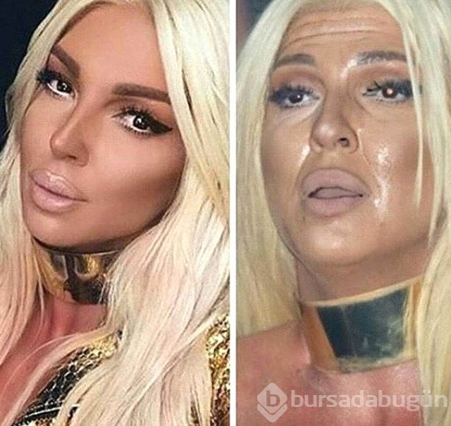 Photoshop ile yeri göğü yamulttular! 