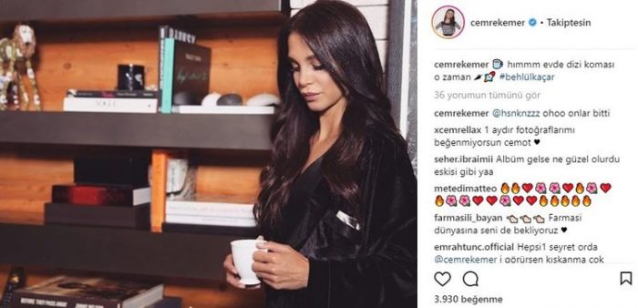 Ünlü isimlerin Instagram paylaşımları (22.03.2018)