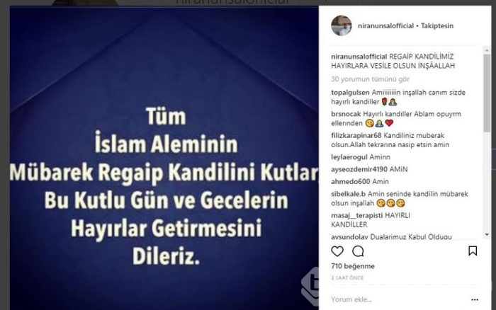 Ünlü isimlerin Instagram paylaşımları (22.03.2018)