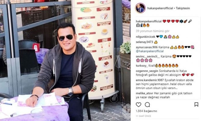 Ünlü isimlerin Instagram paylaşımları (22.03.2018)