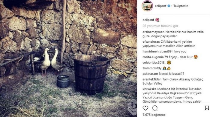 Ünlü isimlerin Instagram paylaşımları (22.03.2018)