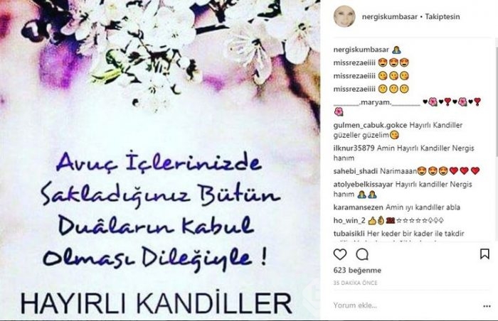 Ünlü isimlerin Instagram paylaşımları (22.03.2018)