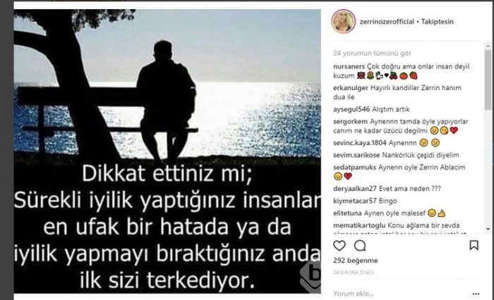 Ünlü isimlerin Instagram paylaşımları (22.03.2018)