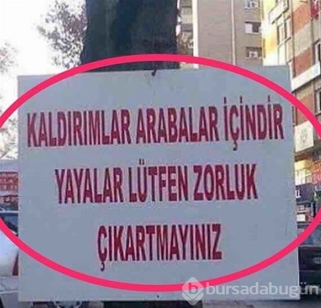 Esnaf tabelaları görenleri kırdı geçirdi! 