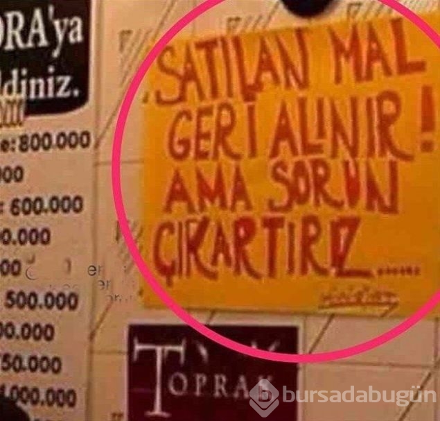 Esnaf tabelaları görenleri kırdı geçirdi! 