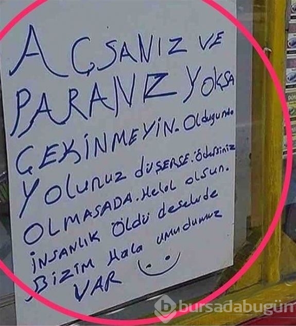 Esnaf tabelaları görenleri kırdı geçirdi! 
