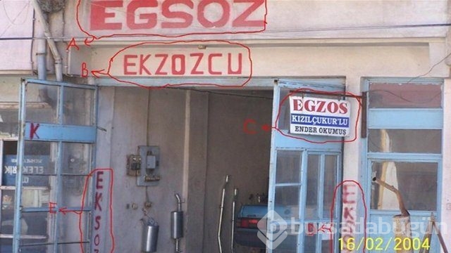 Yurdum insanının yaptığı yazım yanlışları! 
