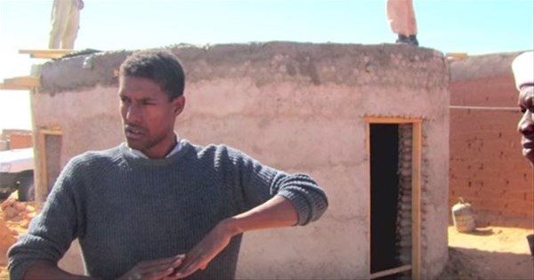 Pet şişelerle öyle birşey yaptı ki! 
